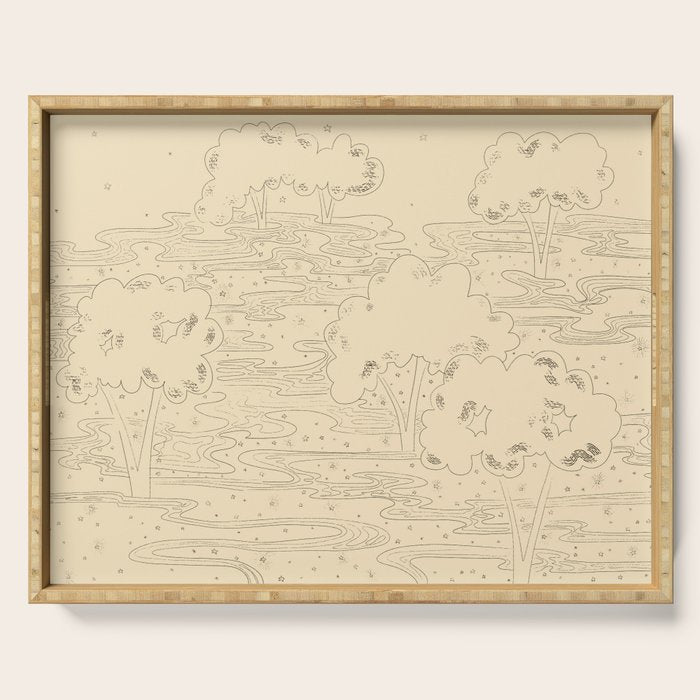 Bohemian Forest Serving Tray Gallery Image 1