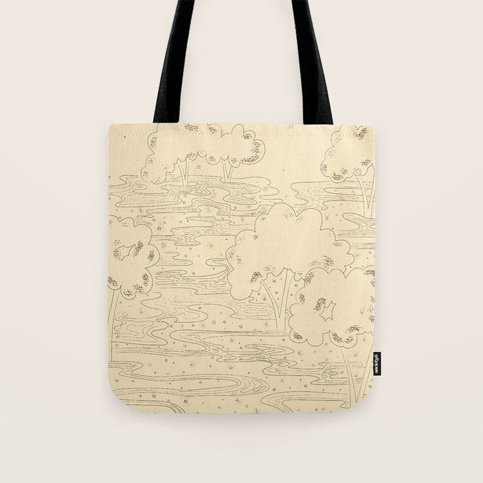 Bohemian Forest Tote Bag Gallery Image 1