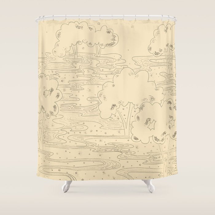 Bohemian Forest Shower Curtain Gallery Image 1