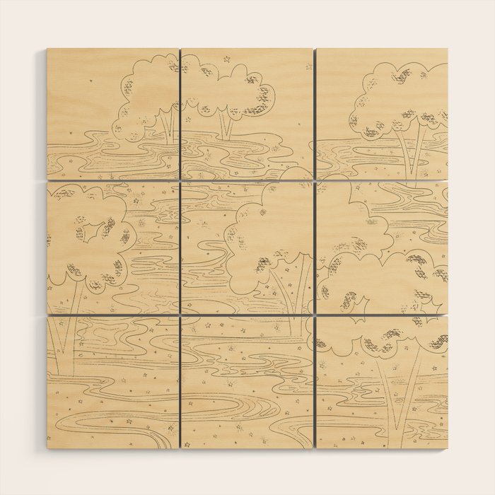Bohemian Forest Wood Wall Art Gallery Image 1
