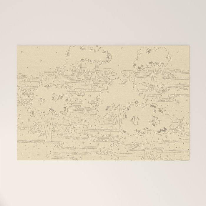 Bohemian Forest Welcome Mat Gallery Image 1