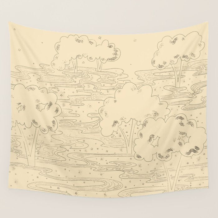 Bohemian Forest Wall Tapestry Gallery Image 4