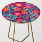 Fiesta Garden Illustration Side Table Gallery Image 2