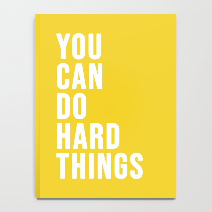 You Can Do Hard Things Notebook Gallery Image 4