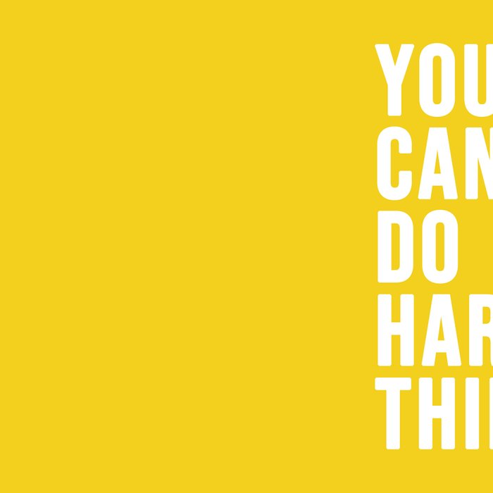 You Can Do Hard Things Coffee Mug Gallery Image 2