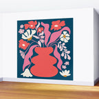 Blushing flower pot  Wall Mural Gallery Image 2