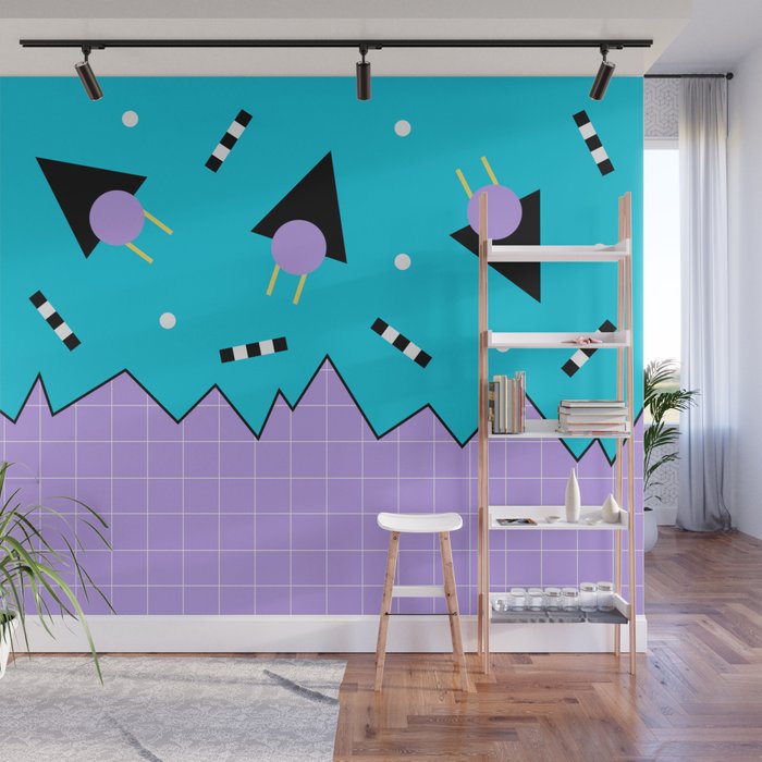 Memphis pattern 114 - 80s / 90s Retro Wall Mural Gallery Image 1