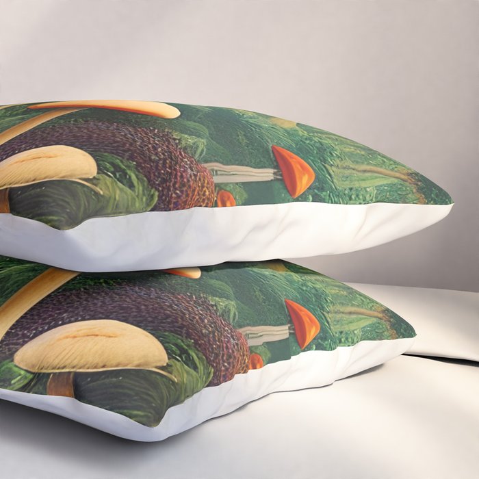 Brirsuris - The Valley of Mushrooms Pillow Sham Gallery Image 3