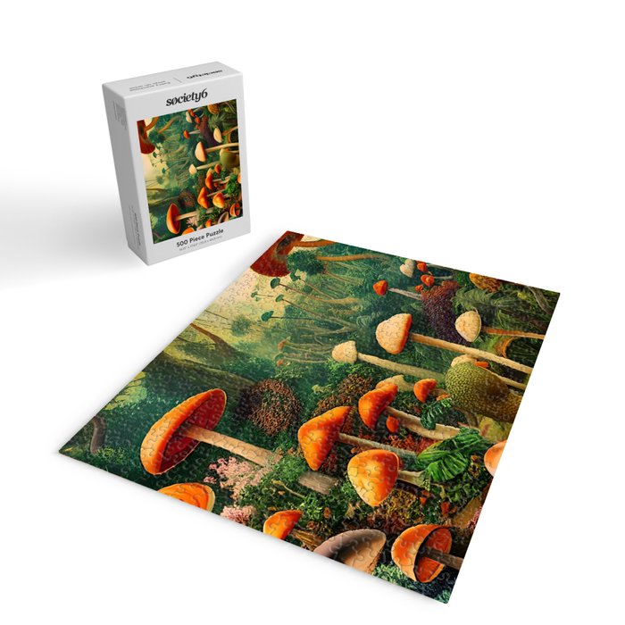 Brirsuris - The Valley of Mushrooms Jigsaw Puzzle Gallery Image 2