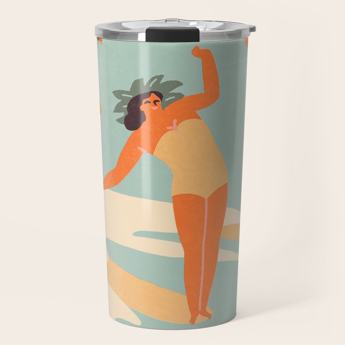 Waves of Aloha Travel Mug Gallery Image 1