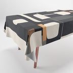 Modern Abstract Shapes 103 Tablecloth Gallery Image 1