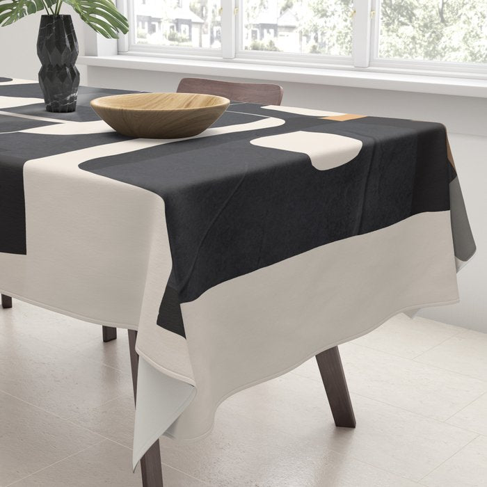 Modern Abstract Shapes 103 Tablecloth Gallery Image 3