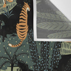 Tiger Jungle Wall Tapestry Gallery Image 3