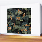 Tiger Jungle Wall Mural Gallery Image 2