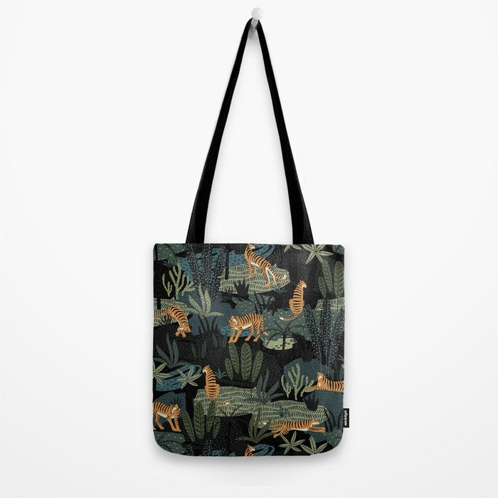 Tiger Jungle Tote Bag Gallery Image 2