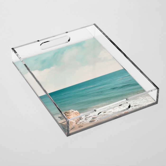 Malibu Coast California Acrylic Tray Gallery Image 1