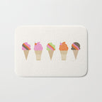 i love ice cream Bath Mat Gallery Image 1