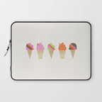 i love ice cream Laptop Sleeve Gallery Image 1