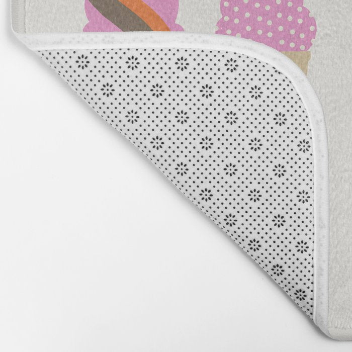 i love ice cream Bath Mat Gallery Image 2