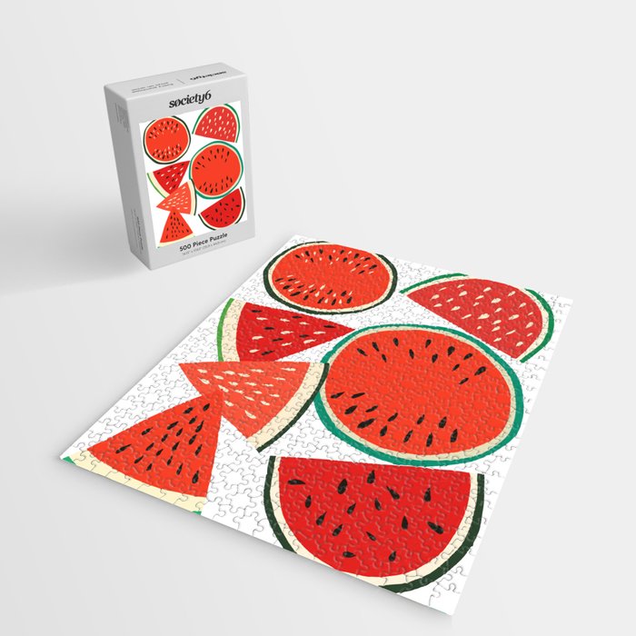 Sliced Watermelon Jigsaw Puzzle Gallery Image 2