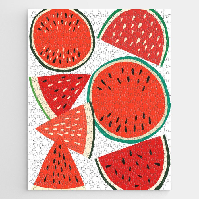 Sliced Watermelon Jigsaw Puzzle Gallery Image 1