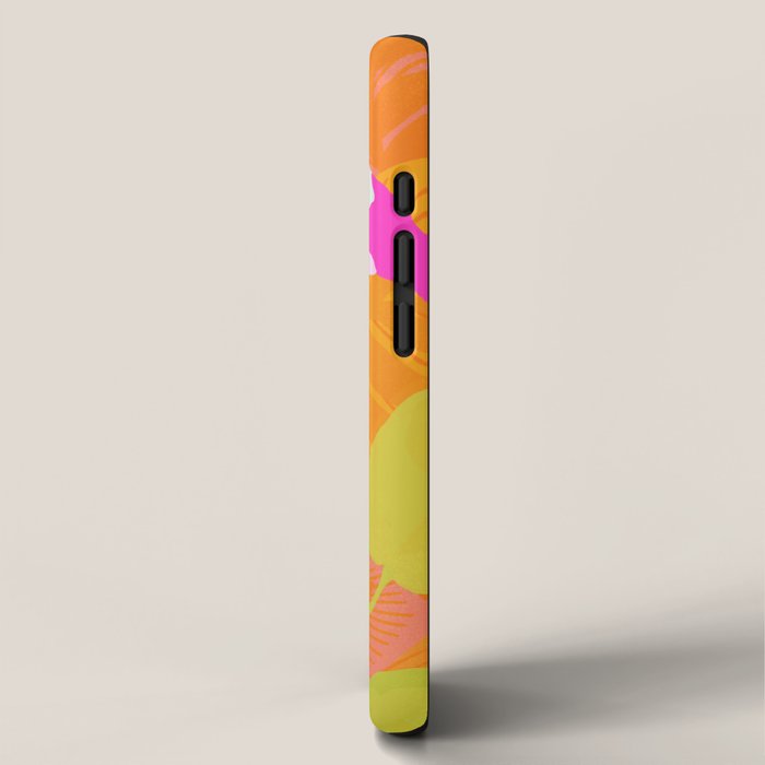 tropical toucan, orange iPhone Case Gallery Image 2