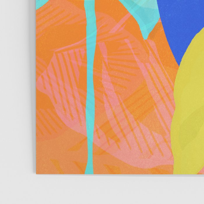 tropical toucan, orange Poster Gallery Image 3