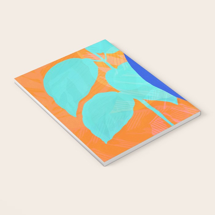 tropical toucan, orange Notebook Gallery Image 3