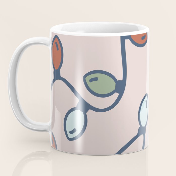 Merry and Bright Holiday Lights Coffee Mug Gallery Image 3