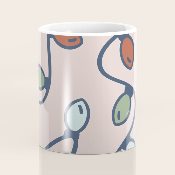 Merry and Bright Holiday Lights Coffee Mug Gallery Image 4