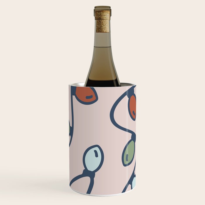 Merry and Bright Holiday Lights Wine Chiller Gallery Image 1