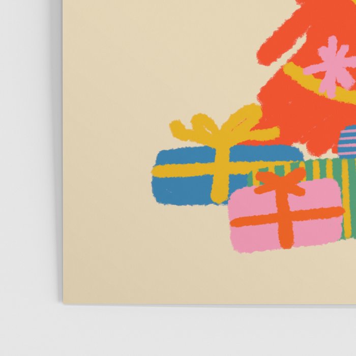 Be Merry Cute and Colorful Christmas Poster Gallery Image 3
