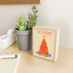 Be Merry Cute and Colorful Christmas Mini Art Print Gallery Image 2