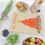 Be Merry Cute and Colorful Christmas Cutting Board Gallery Image 2