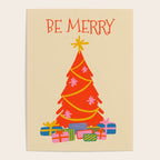 Be Merry Cute and Colorful Christmas Poster Gallery Image 4