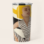 Yellow Noise Travel Mug Gallery Image 1
