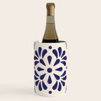 Blue Mexican Talavera Pattern by Akbaly Wine Chiller Gallery Image 1