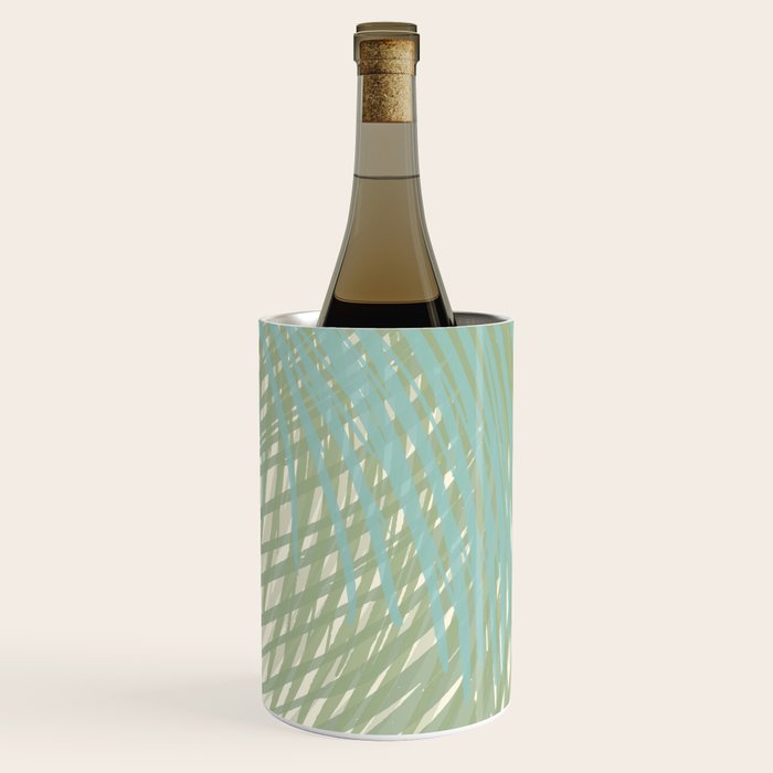 Calm Coastal Palms Wine Chiller Gallery Image 2