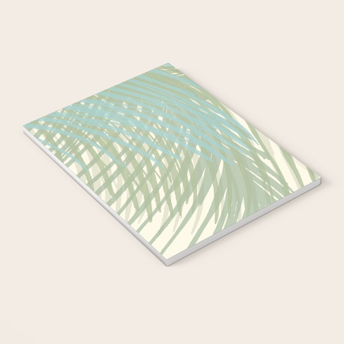 Calm Coastal Palms Notebook Gallery Image 3