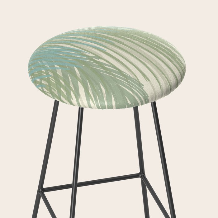Calm Coastal Palms Stool Gallery Image 2