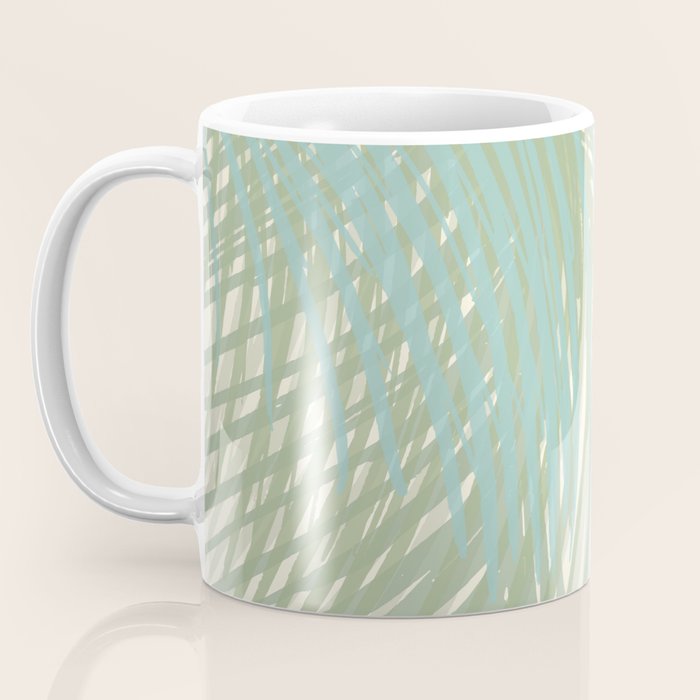 Calm Coastal Palms Coffee Mug Gallery Image 3