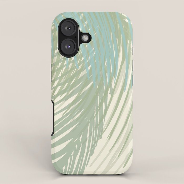 Calm Coastal Palms iPhone Case Gallery Image 1