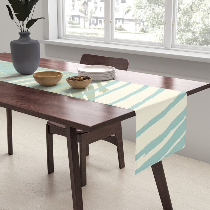 Calm Coastal Palms Table Runner Gallery Image 2