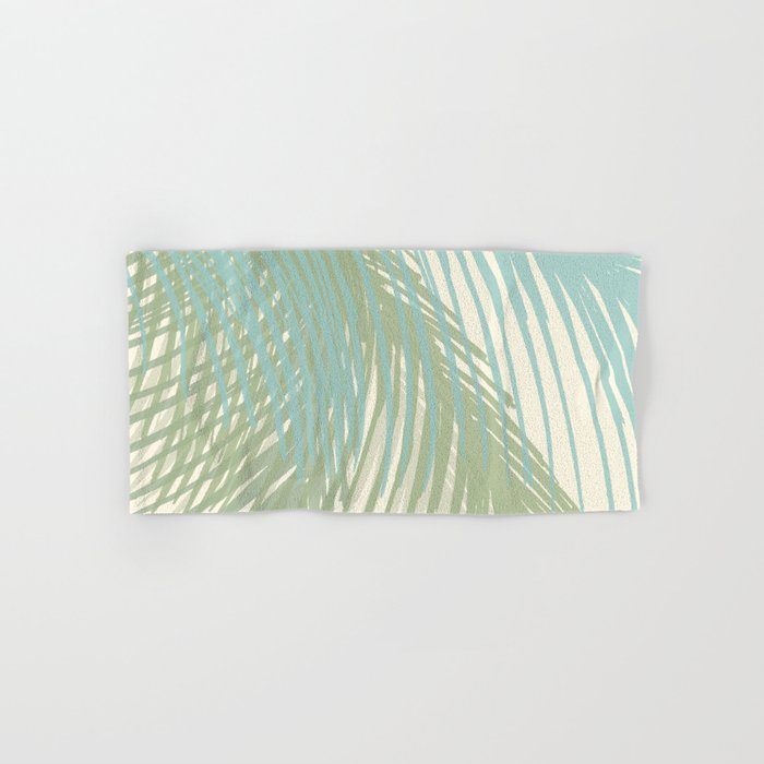 Calm Coastal Palms Bath Towel Gallery Image 1