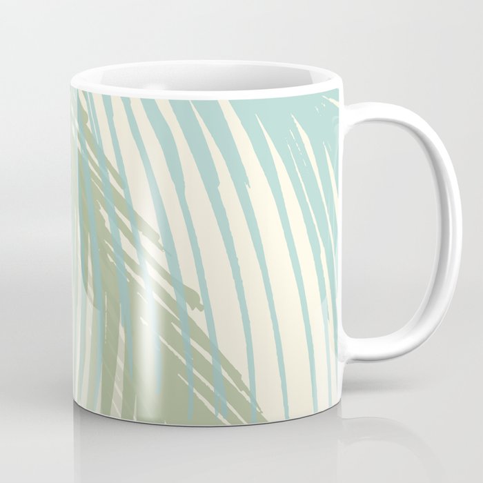Calm Coastal Palms Coffee Mug Gallery Image 1