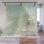 Calm Coastal Palms Wall Mural Gallery Image 1