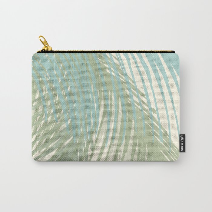Calm Coastal Palms Carry All Pouch Gallery Image 1