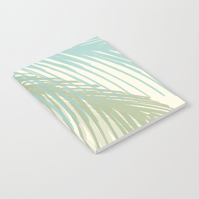 Calm Coastal Palms Notebook Gallery Image 2