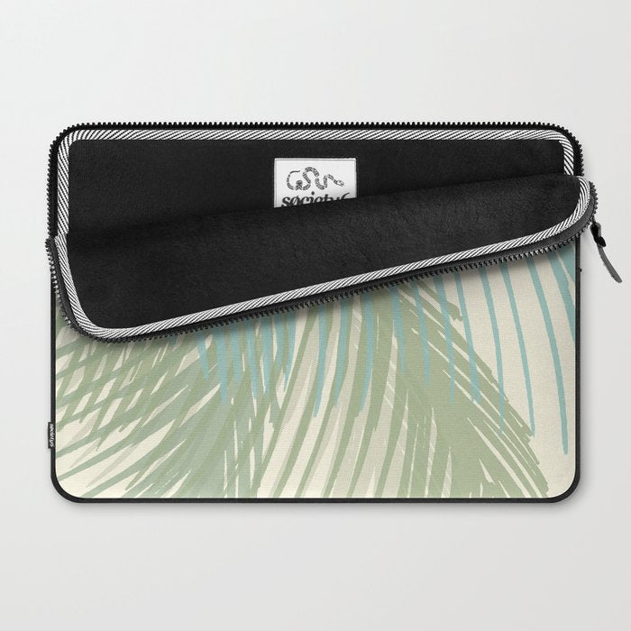 Calm Coastal Palms Laptop Sleeve Gallery Image 2