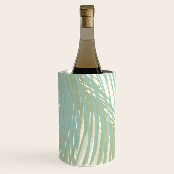 Calm Coastal Palms Wine Chiller Gallery Image 1